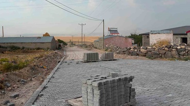 Digor'da Kırsal Altyapı Çalışmaları Devam Ediyor