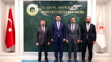 Yakup Odabaşı, Bakan Murat Kurum’u ziyaret etti