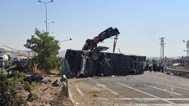 Kayseri'de Otobüs Kazası: 1 Ölü, 24 Yaralı