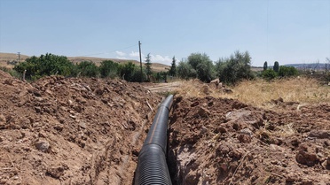 Kırıkkale'de Yağmur Su Hattı Döşeme Çalışması Başlatıldı