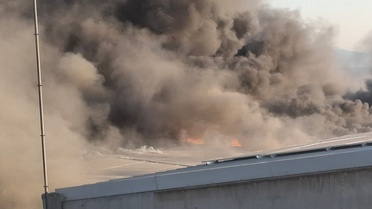 Turgutlu'da yumurta tesisinde yangın: Kuluçka bölümü boştu