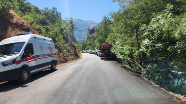 Tunceli'de Yangın Kontrol Altında