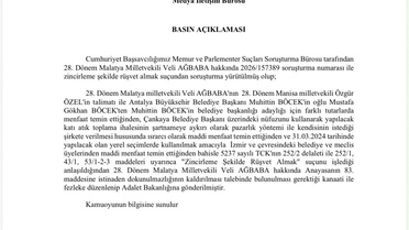 Özgür Özel ve Veli Ağbaba'nın Dokunulmazlıkları Kaldırılıyor