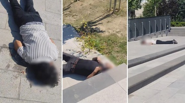 Pes dedirten görüntü! Bir insan kendine bunu neden yapar?