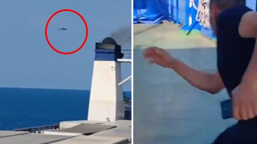 Rusya'da Türk gemisini Ukrayna dronları taciz etti
