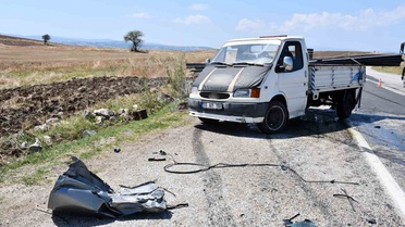 Vezirköprü'de Kaza: 6 Yaralı