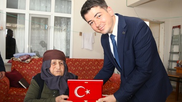 Kaymakamdan Şehit Ailesine Vefakar Ziyaret