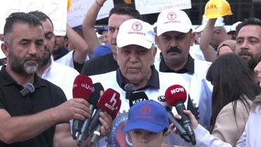 Maden işçilerinin Meclis yürüyüşüne izin yok, Gar'a yürüdüler