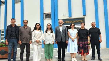 Ağrı'ya Temizlik ve Altyapı Desteği