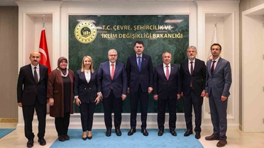 Bilecik Heyeti Ankara'da Bakan Murat Kurum ile Görüştü
