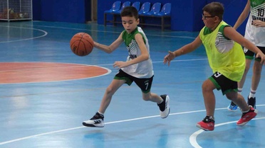 Buharkent'te Çocuklar Basketbol Turnuvası