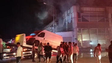 Bursa'da Yumurta İşletmesinde Yangın
