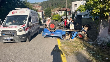 Yığılca'da Patpat Aracı Devrildi: Sürücü Yaralandı