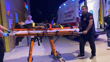 İnegöl'de Elektrikli Bisiklet Uçuruma Düştü