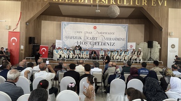 Oltu'da Hafızlık İcazet Töreni