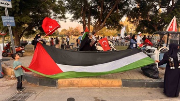 Filistin Konvoyu Adana'da Coşkuyla Karşılandı