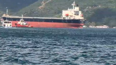 Beykoz'da gemi arızası, Boğaz trafiği durdu