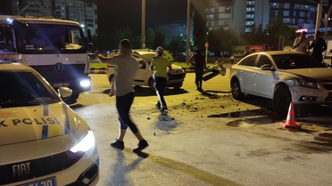 Muş'ta Trafik Kazası: 2 Yaralı