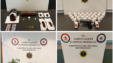 Samsun'da Uyuşturucu Operasyonu: 8 Gözaltı
