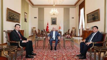 Kurtulmuş, Arıkan'ı Kabul Etti