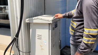 ATM'den Yangın Ortasında Para Çekildi