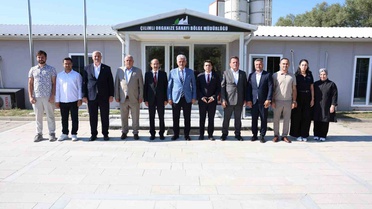 Vali Makas Çilimli OSB’de incelemelerde bulundu