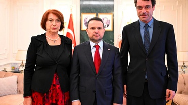 Bakan Gürlek, Uğur Mumcu'nun ailesiyle görüştü