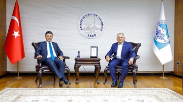 Başkan Büyükkılıç, Bakan Yardımcısı Boyraz’ı ağırladı