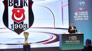 Basketbol Süper Ligi’nde yeni sezonun fikstür kura çekimi yapıldı
