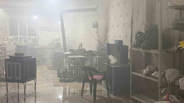 Batman’da tekstil atölyesinde çıkan yangın söndürüldü