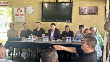 Pazaryeri'nde Duble Yol Projesi Toplantısı