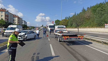 Samsun'da Zincirleme Kaza: 2 Yaralı