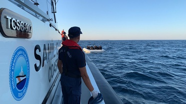 Çeşme Açıklarında Göçmen Kurtarma Operasyonu