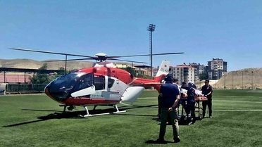 Darende'de Kalp Krizi: Hasta Hava Ambulansıyla Sevk Edildi