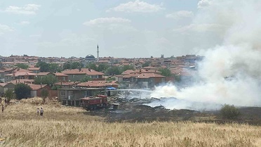 Edirne'de Yangın: Bir Ev Yok Oldu