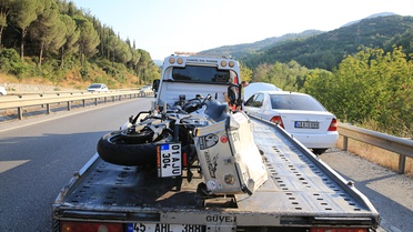 Motosiklet Kazası: Sürücü Hayatını Kaybetti