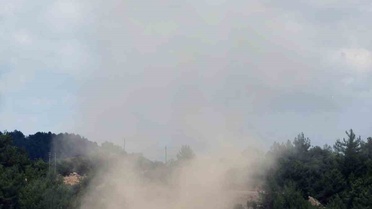 Menteşe'de Toz Hortumları Oluştu