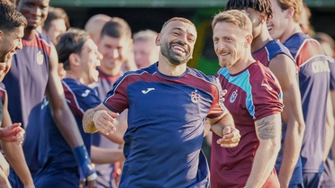 Muhammed Salah, Trabzonspor'da ilk antrenmanına çıktı