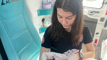 Şanlıurfa'da Araçta Doğum Gerçekleşti