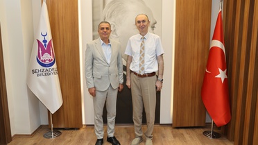 Şehzadeler Belediye Başkanı Şimşek, Kaymakam Yazar'ı ağırladı