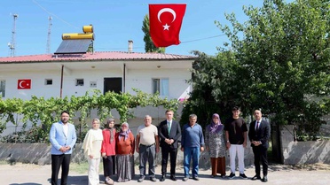 Vali Aydoğdu, Şehit Ailesini Ziyaret Etti