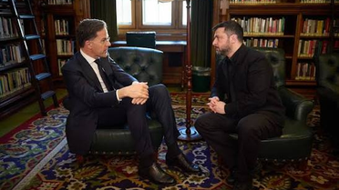 Zelenskiy ve Rutte Hava Savunmasını Görüştü