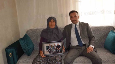 Başsavcıdan Şehit Annesine Ziyaret