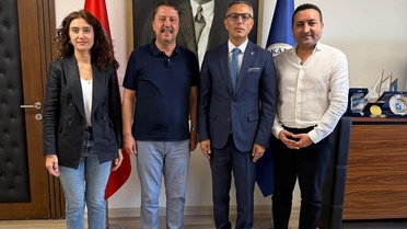 Başkan Kasap'tan TÖMER Müdürü Gültekin'e Ziyaret