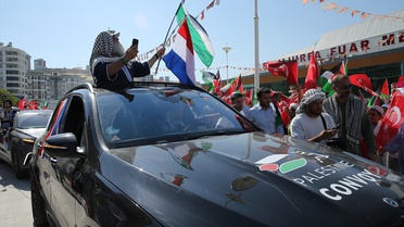 Filistin Konvoyu Şanlıurfa'ya Ulaştı