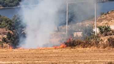İnegöl'de Yangın Çıkaran Şahıs Yakalandı