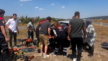 Tavşanlı'da Kaza: 1 Ölü, 5 Yaralı