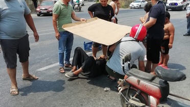 Bozyazı'da Elektrikli Bisiklet Kazası