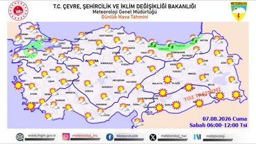 Güneydoğu Anadolu'da Toz Taşınımı Uyarısı