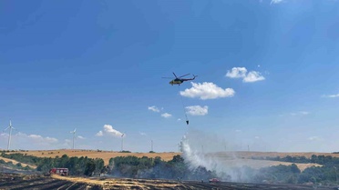 Hayrabolu'da Yangın Kontrol Altında